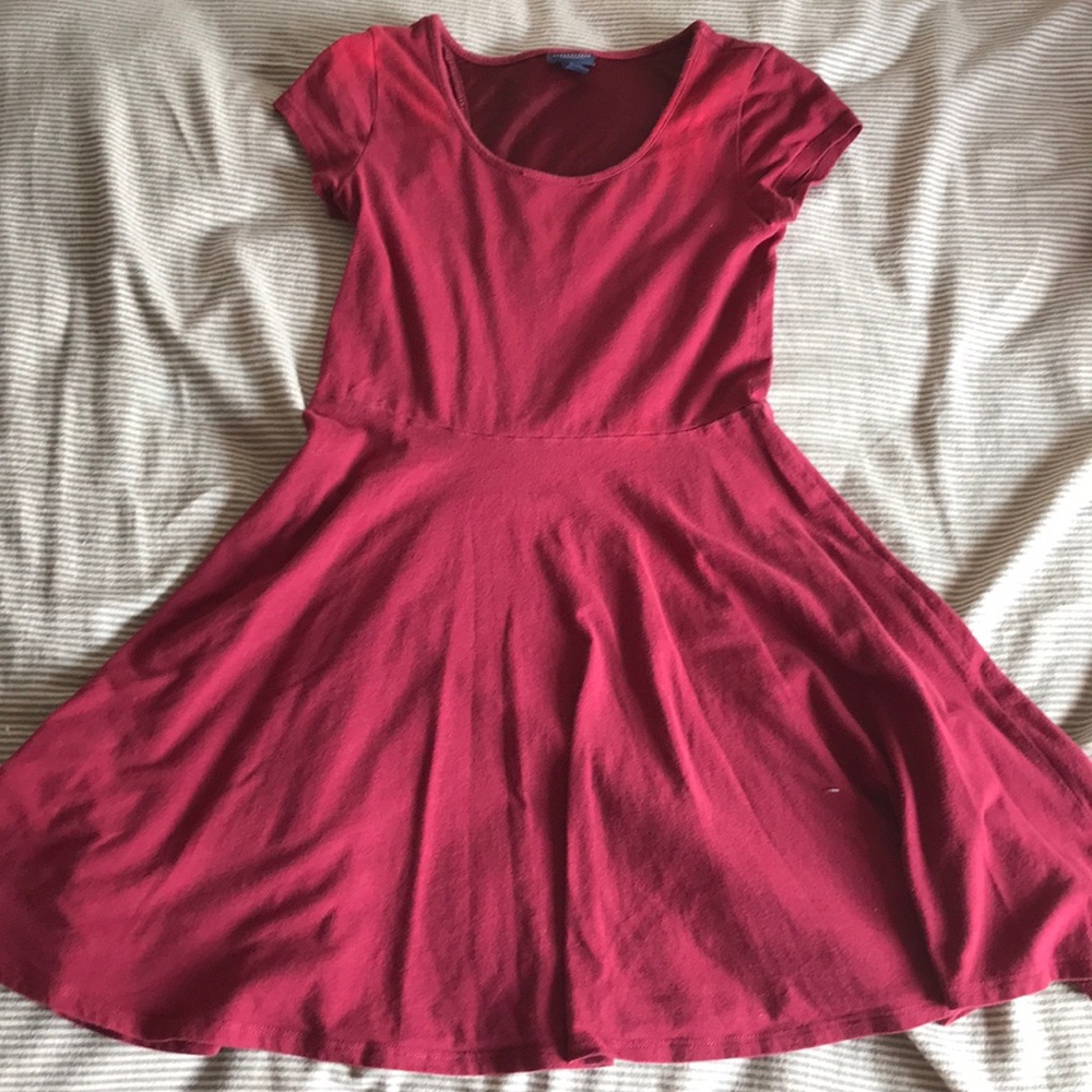 Maroon Women’s Mini Dress